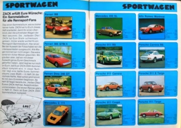 Zack Magazine "Heisse Oefen" Motorracing-Scrapbook 1973 (1992)
